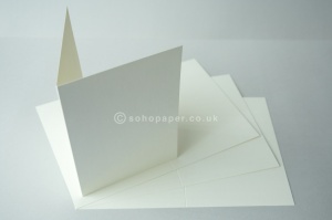 Linen Ivory A5 Order of service Cards - Soho Paper